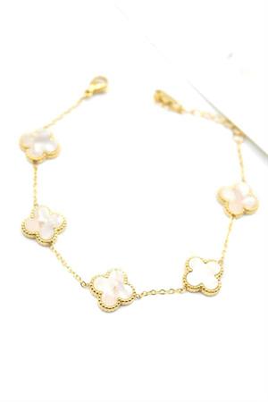 VC Yonca Bileklik - Beyaz