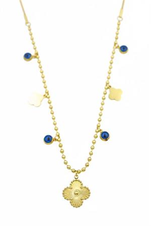 Vc Yonca Kolye - Altın