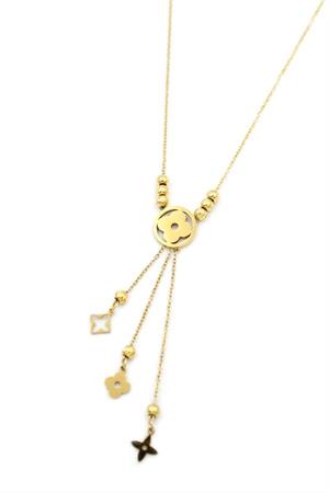 Vc Yonca Kolye - Altın