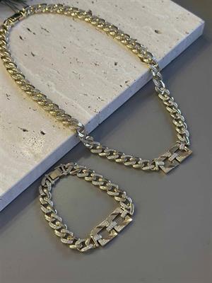 Xuping Gurmet Set  Kolye - Altın