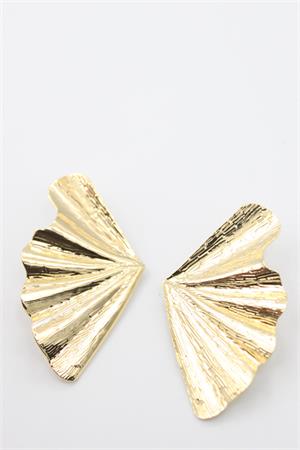 Yaprak Küpe - Altın