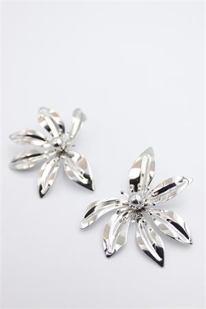 Yaprak Küpe - Gümüş