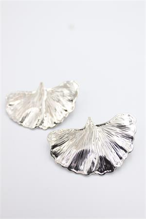 Yaprak Küpe - Gümüş