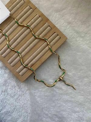 Yılan Kolye - Altın