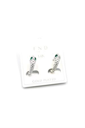 Yılan Küpe - Gümüş