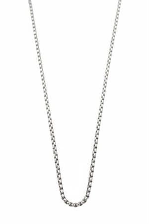 Yılan Zincir Kolye - 45 cm - Gümüş