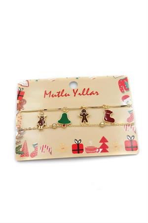 Yılbaşı Bileklik - Altın