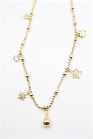 Yıldız Charm Kolye - Altın