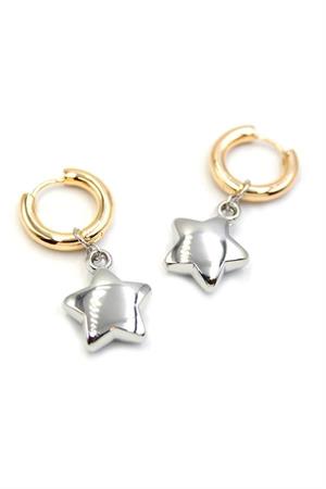 Yıldız Küpe - Gümüş