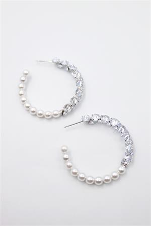 Zirkon Taşlı Küpe - Gümüş