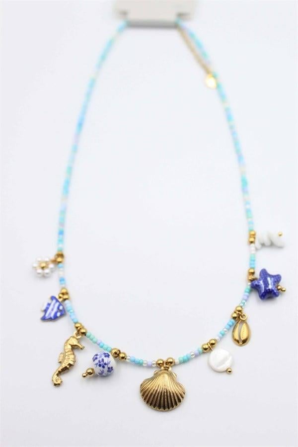 Charm Deniz Kolye - Turkuaz