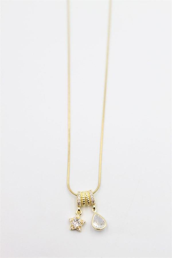 Charm Kolye - Altın