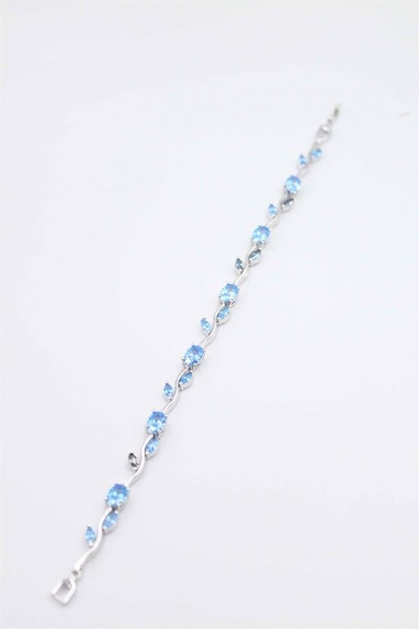 Çiçek Bileklik - Gümüş