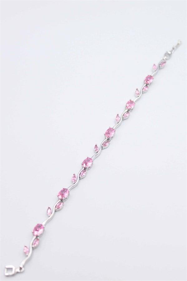 Çiçek Bileklik - Gümüş