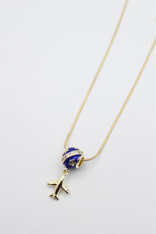 Dünya Kolye - Altın