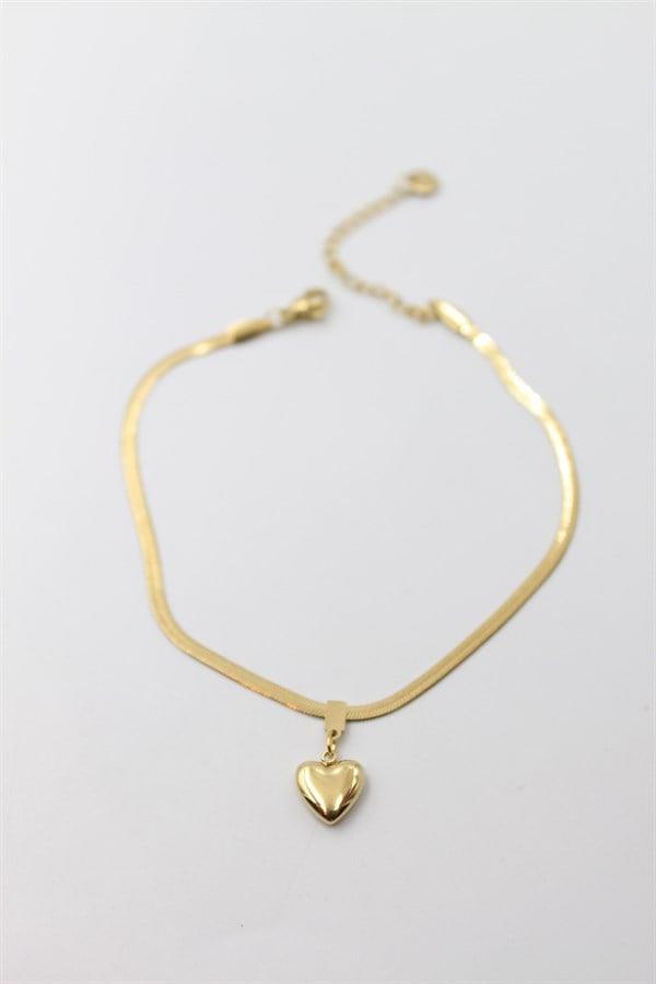 Kalp Halhal - Altın