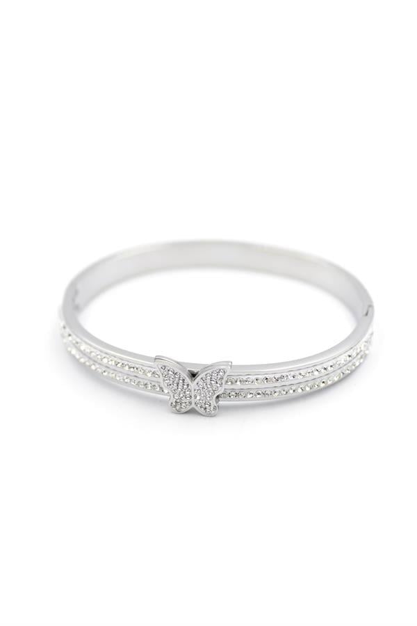 Kelebek Bilezik - Gümüş