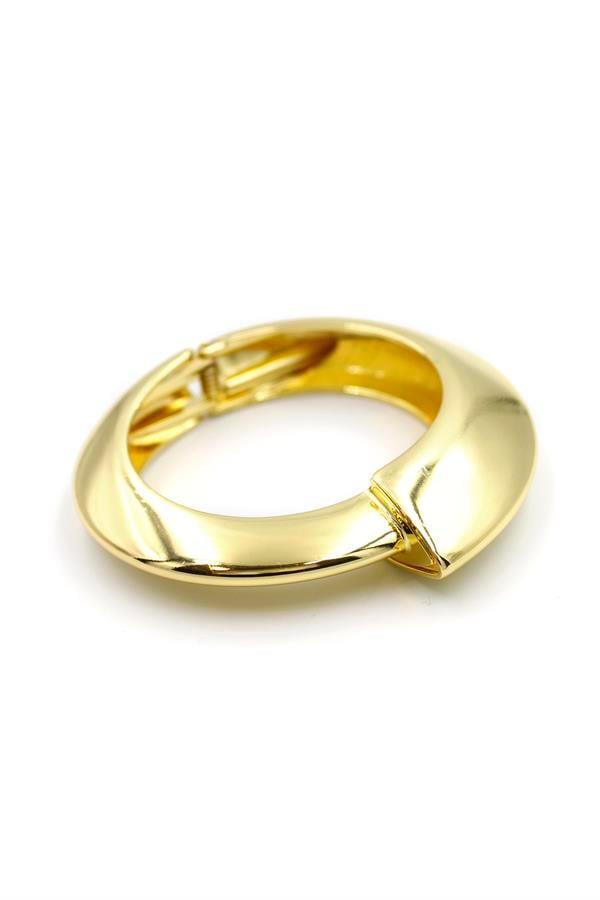 Kelepçe Bilezik - Altın