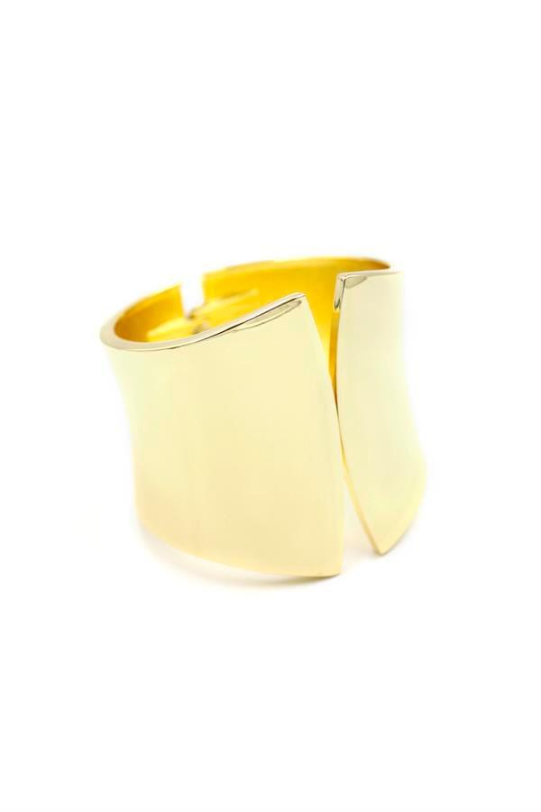 Kelepçe Bilezik - Altın