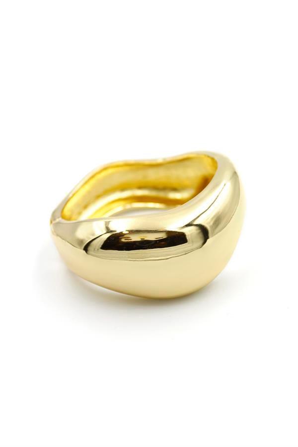 Kelepçe Bilezik - Altın