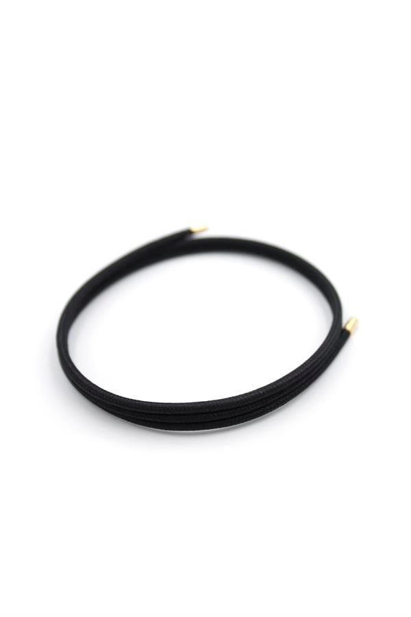 Mıknatıslı İp Bileklik - Siyah