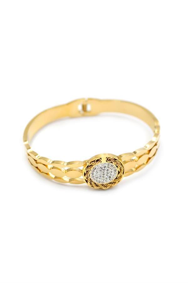 Örgü Bilezik - Altın