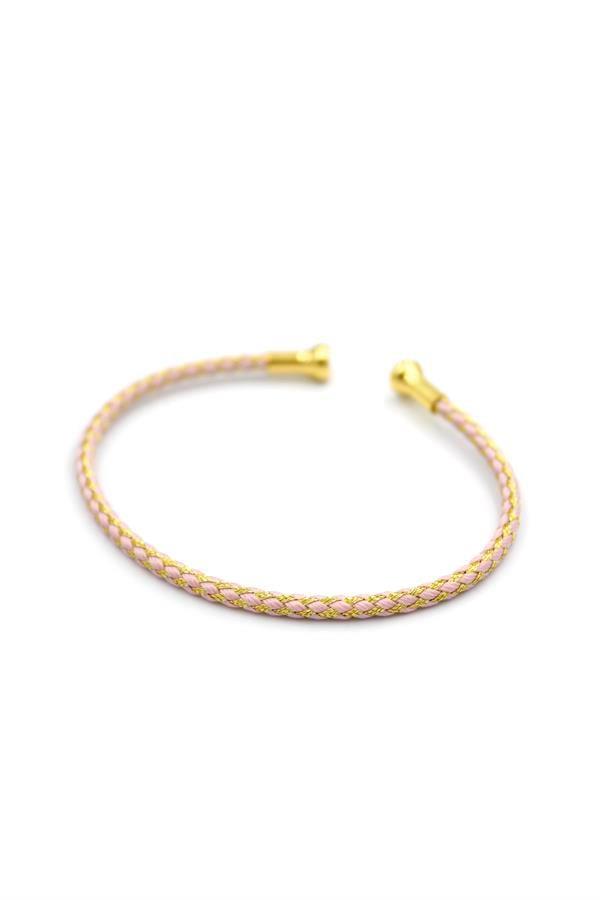 Örgü Pndr Bileklik - Pembe