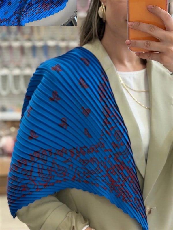 Piliseli Fular 70X70 - ÇOK RENKLİ