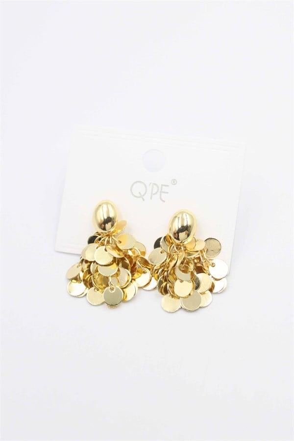 Pullu Küpe - Altın