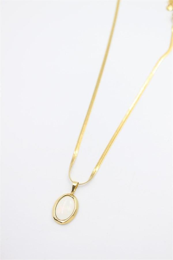 Sedef Kolye - Altın