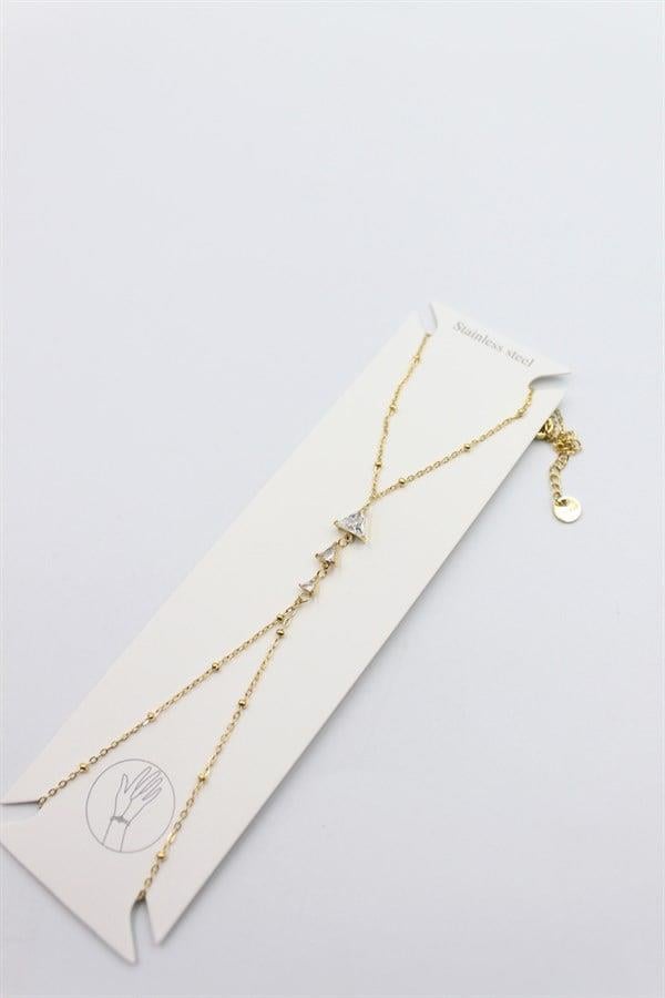 Taşlı Çelik Şahmeran - Altın