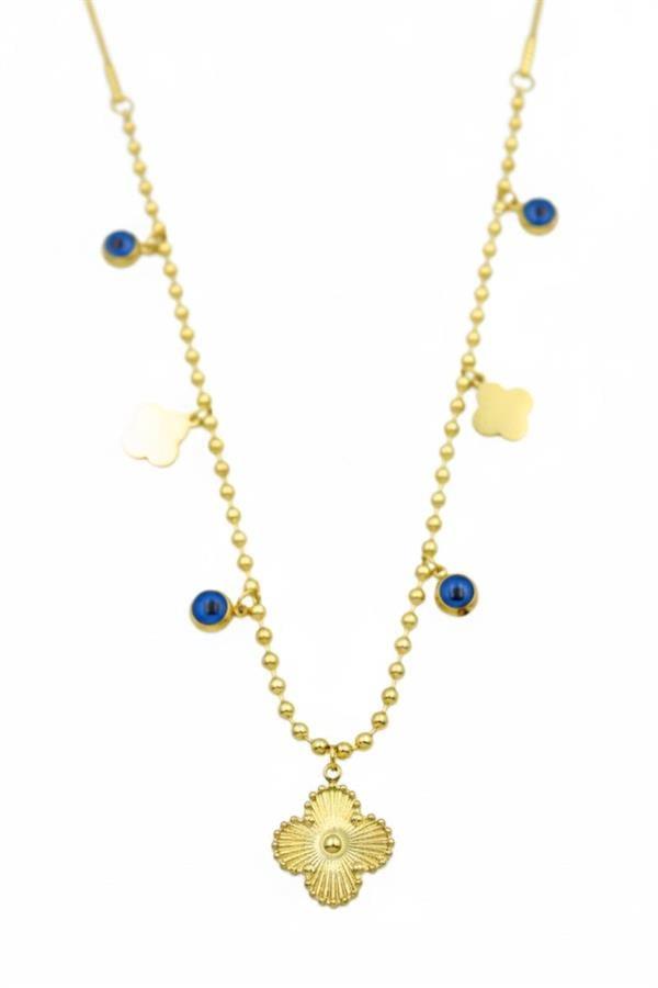 Vc Yonca Kolye - Altın