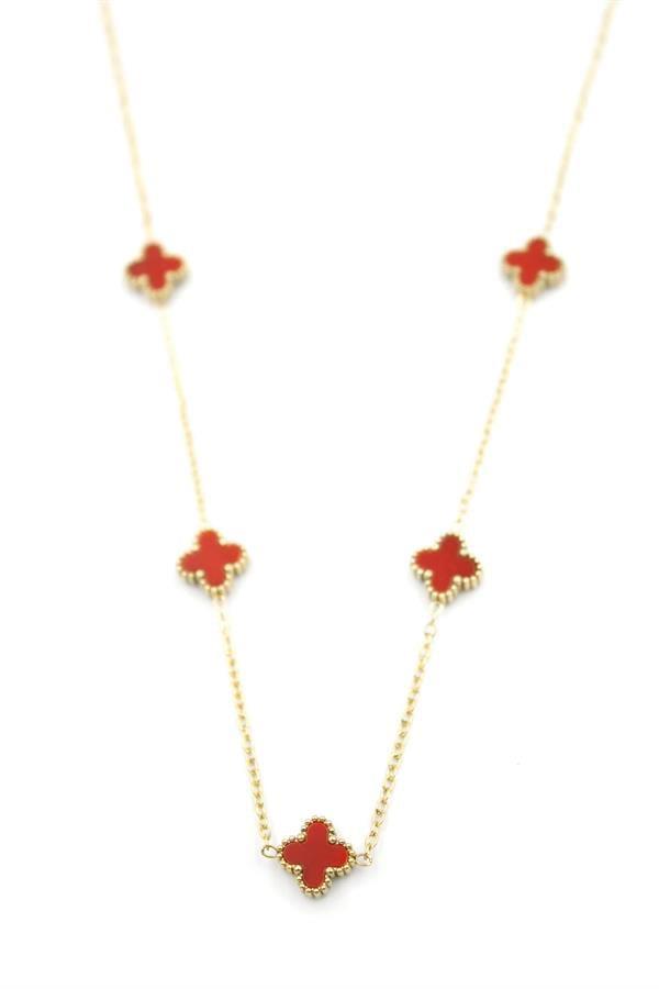 Vc Yonca Kolye - Bordo