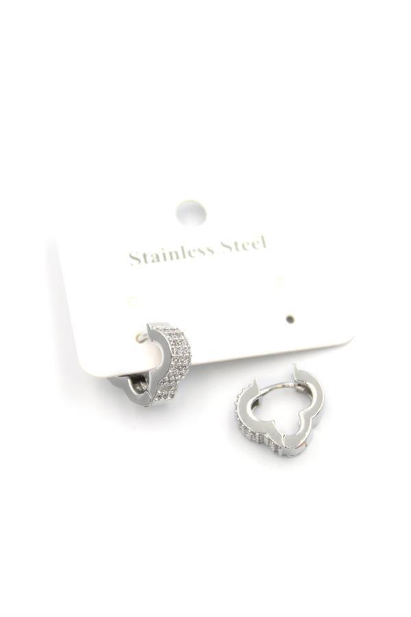 Vc Yonca Küpe - Gümüş