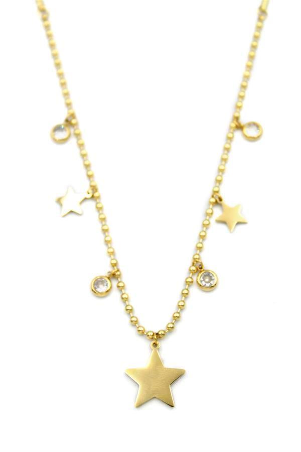 Yıldız Kolye - Altın