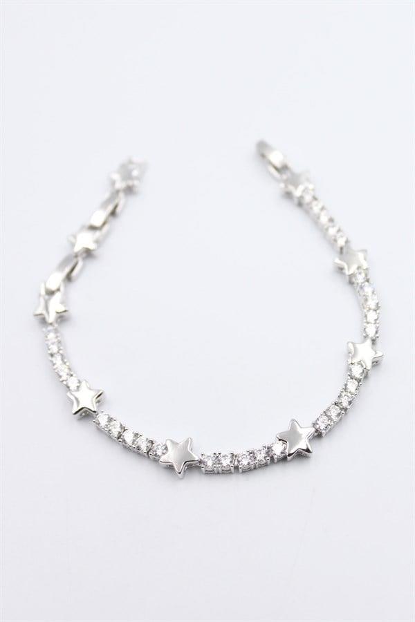 Yıldız Xuping Bileklik - Gümüş