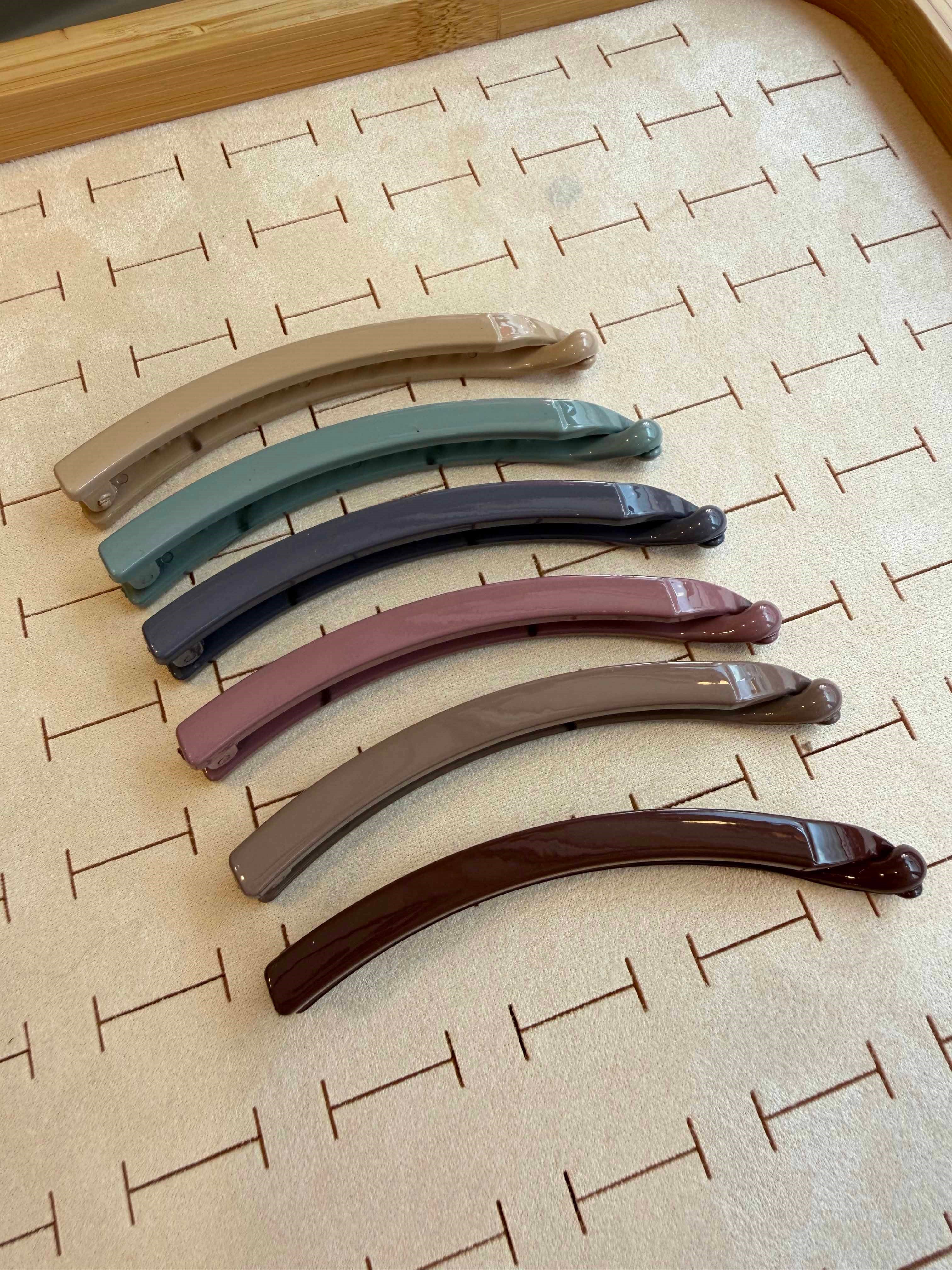 12'li Muz Toka 10 cm - ÇOK RENKLİ - Toptan Takı
