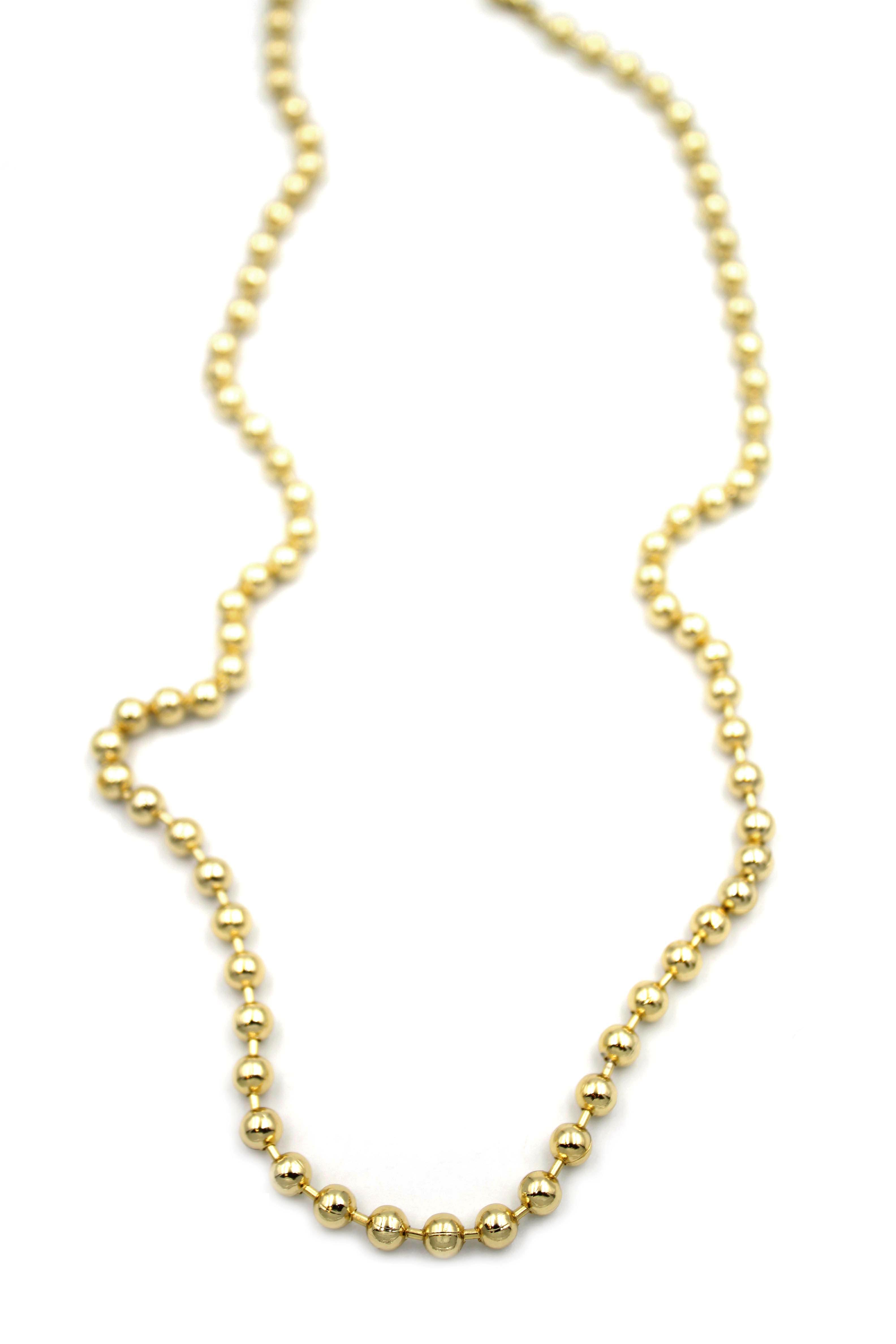Xuping Top Zincir - 60 cm - Altın