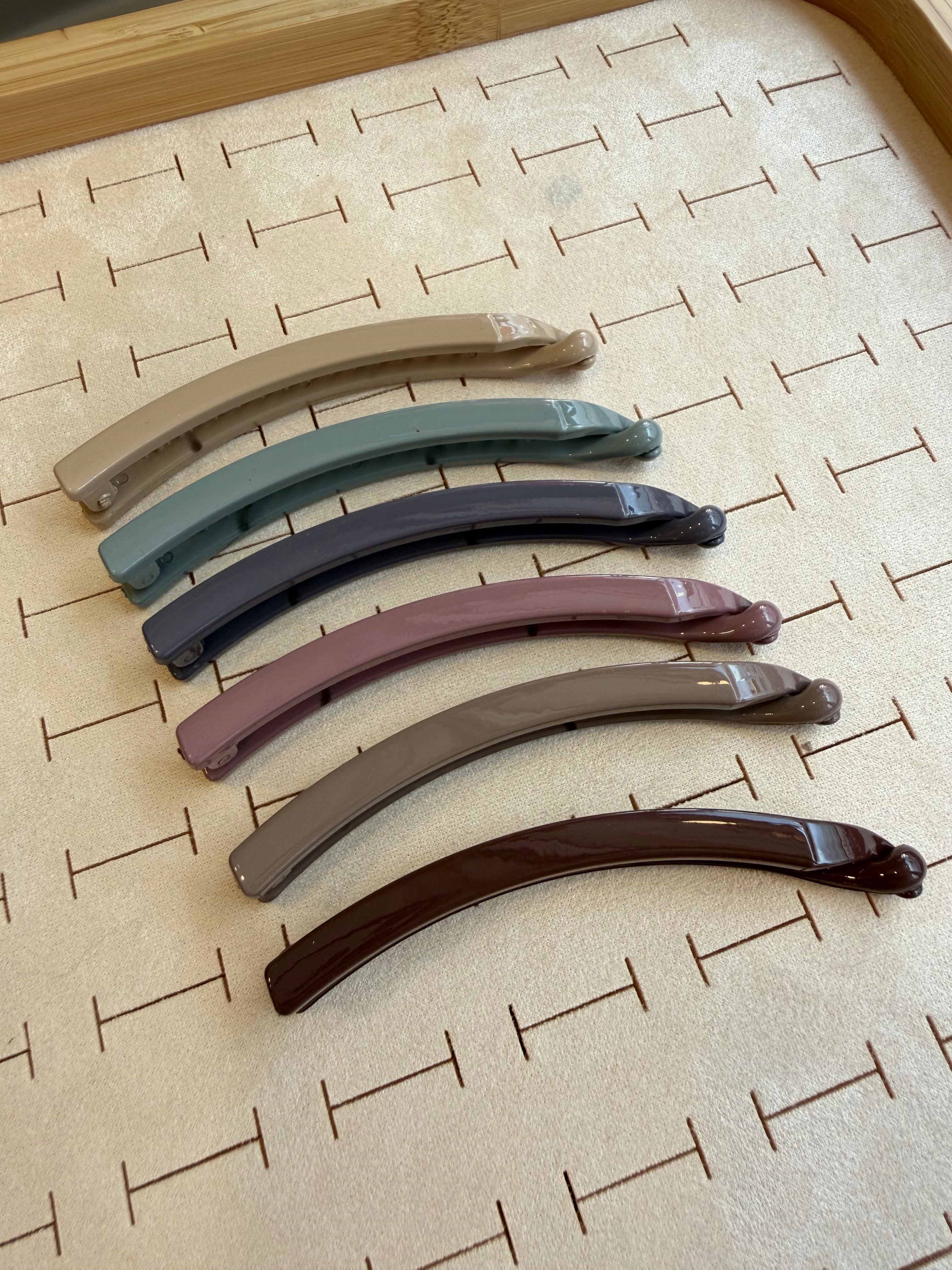 12'li Muz Toka 10 cm - ÇOK RENKLİ - Toptan Takı