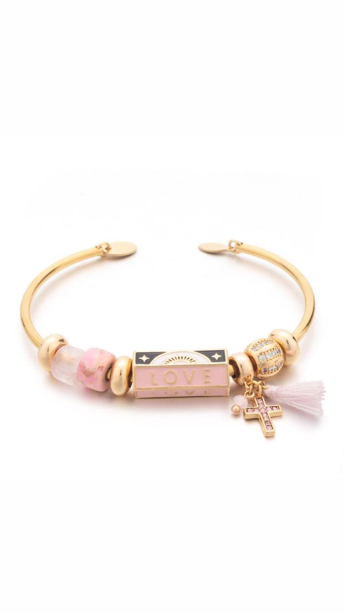 Charm Bilezik - Pembe
