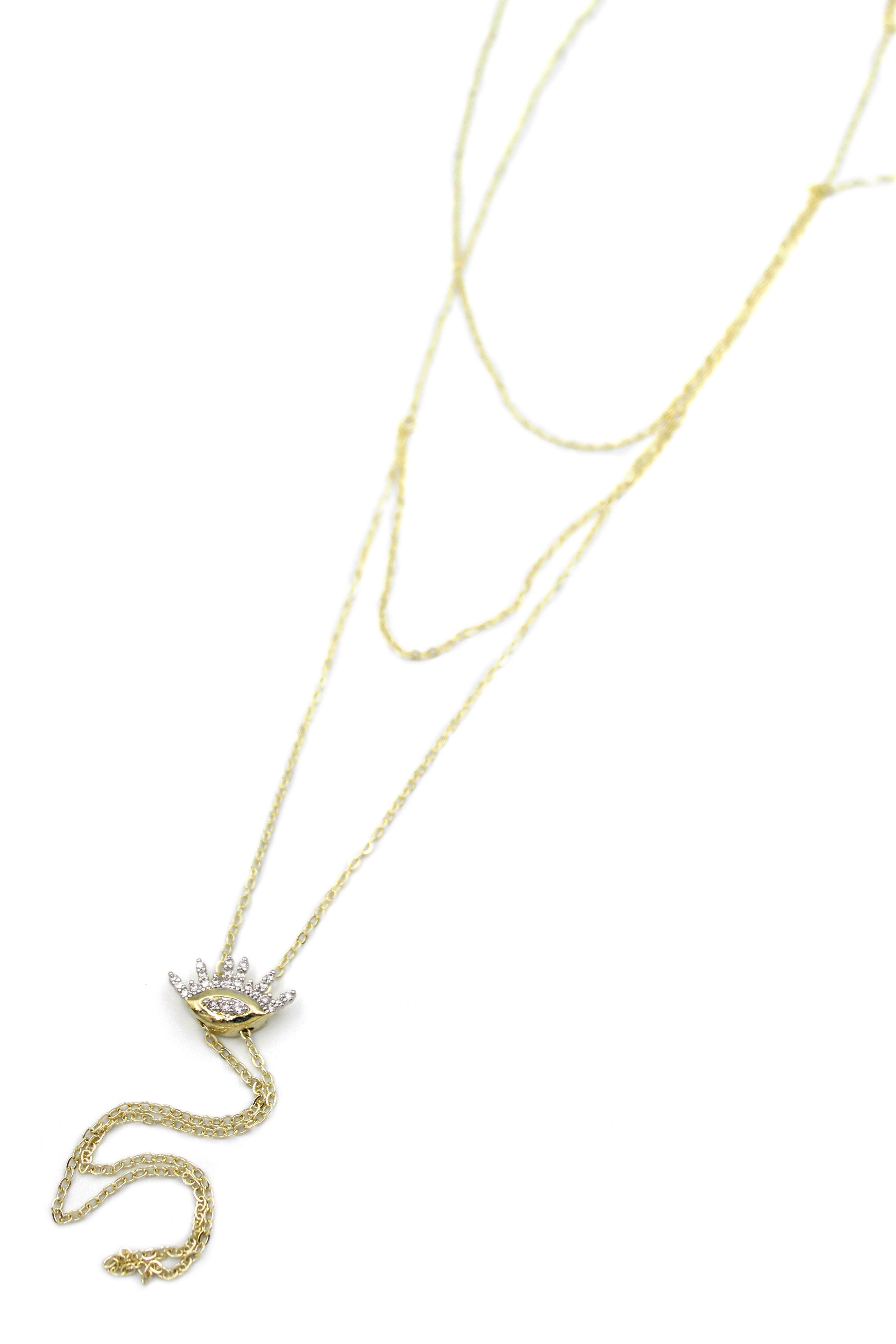 Göz Kolye - Altın