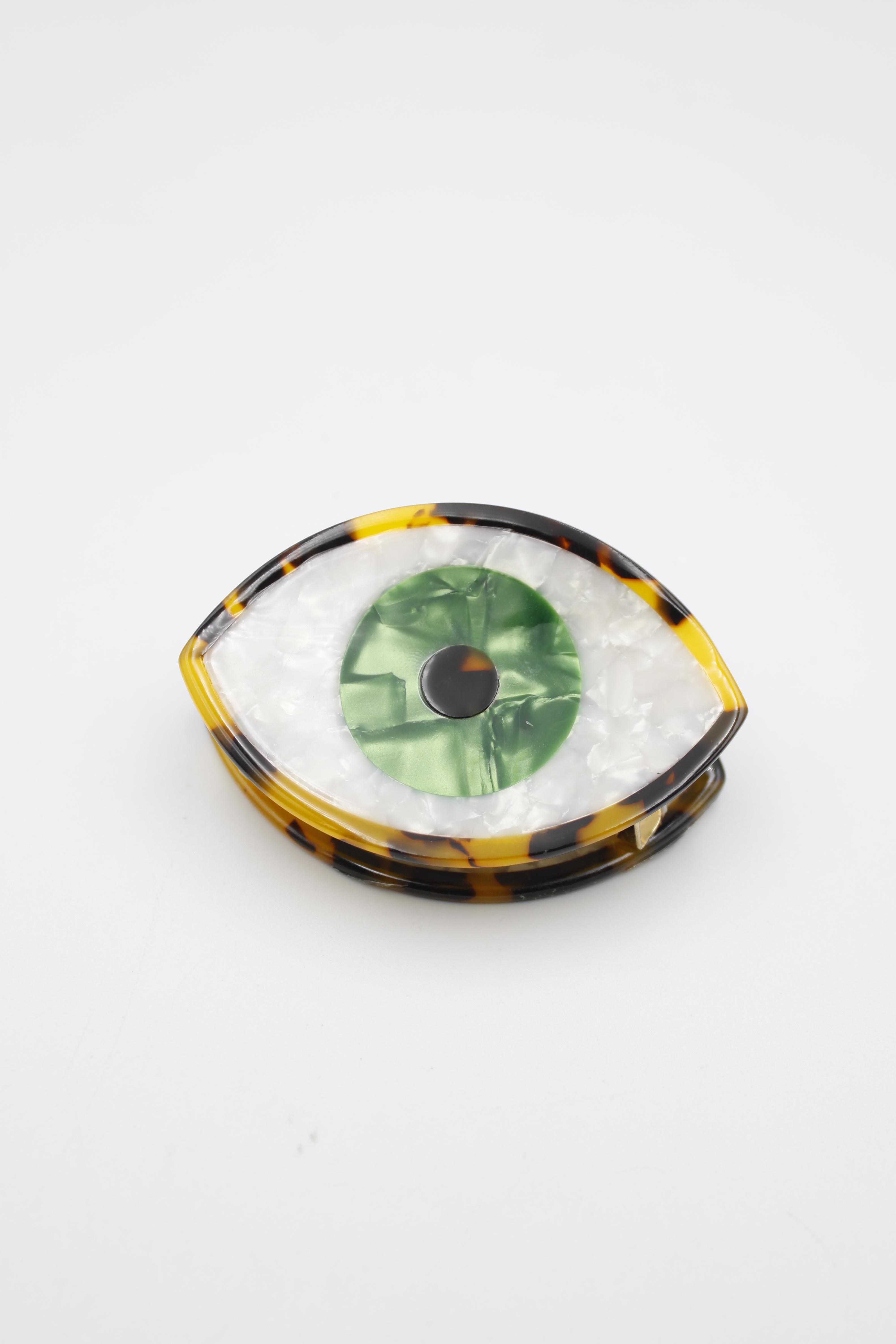 Göz Toka - 7cm - Haki Yeşil