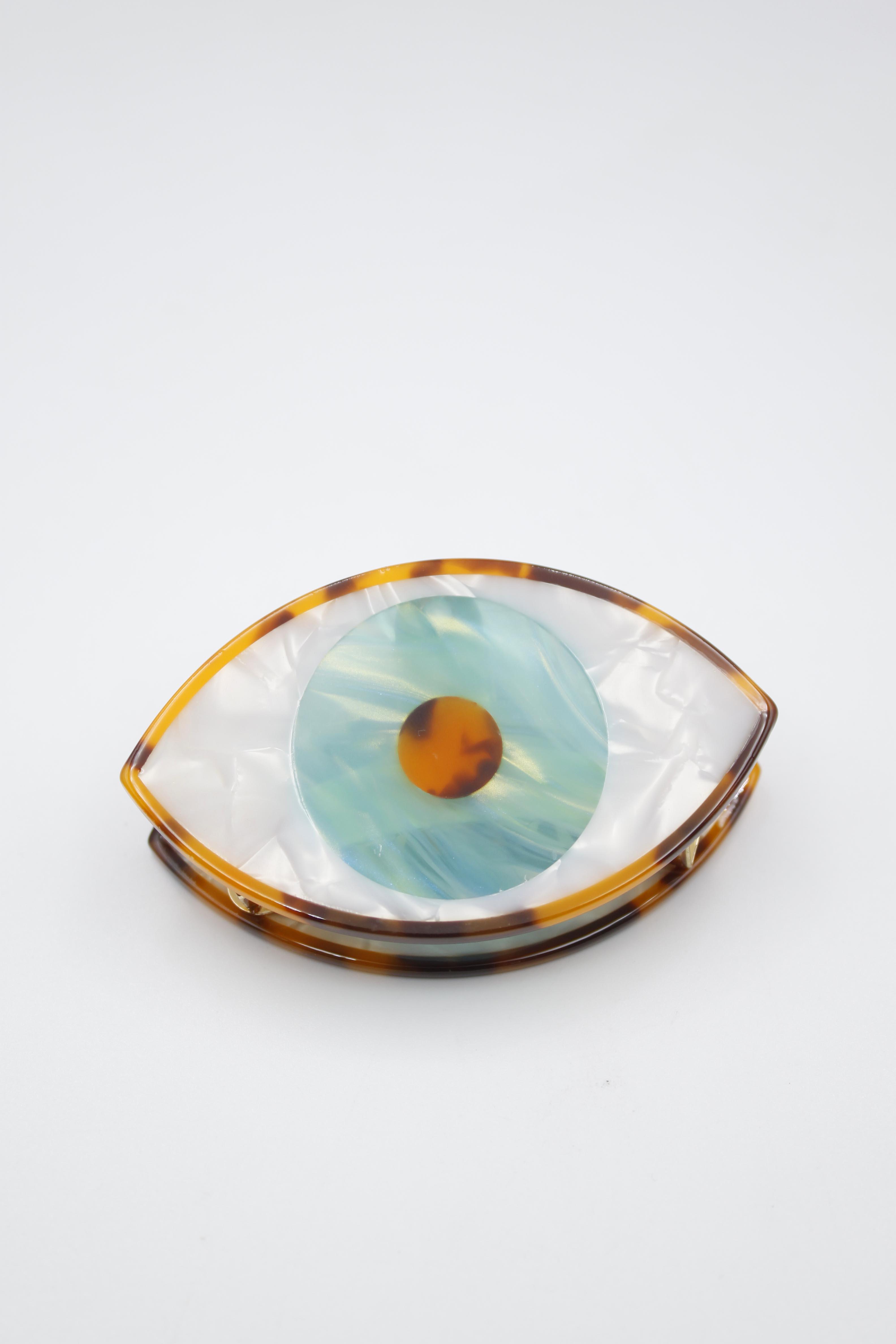 Göz Toka - 7cm - Turkuaz