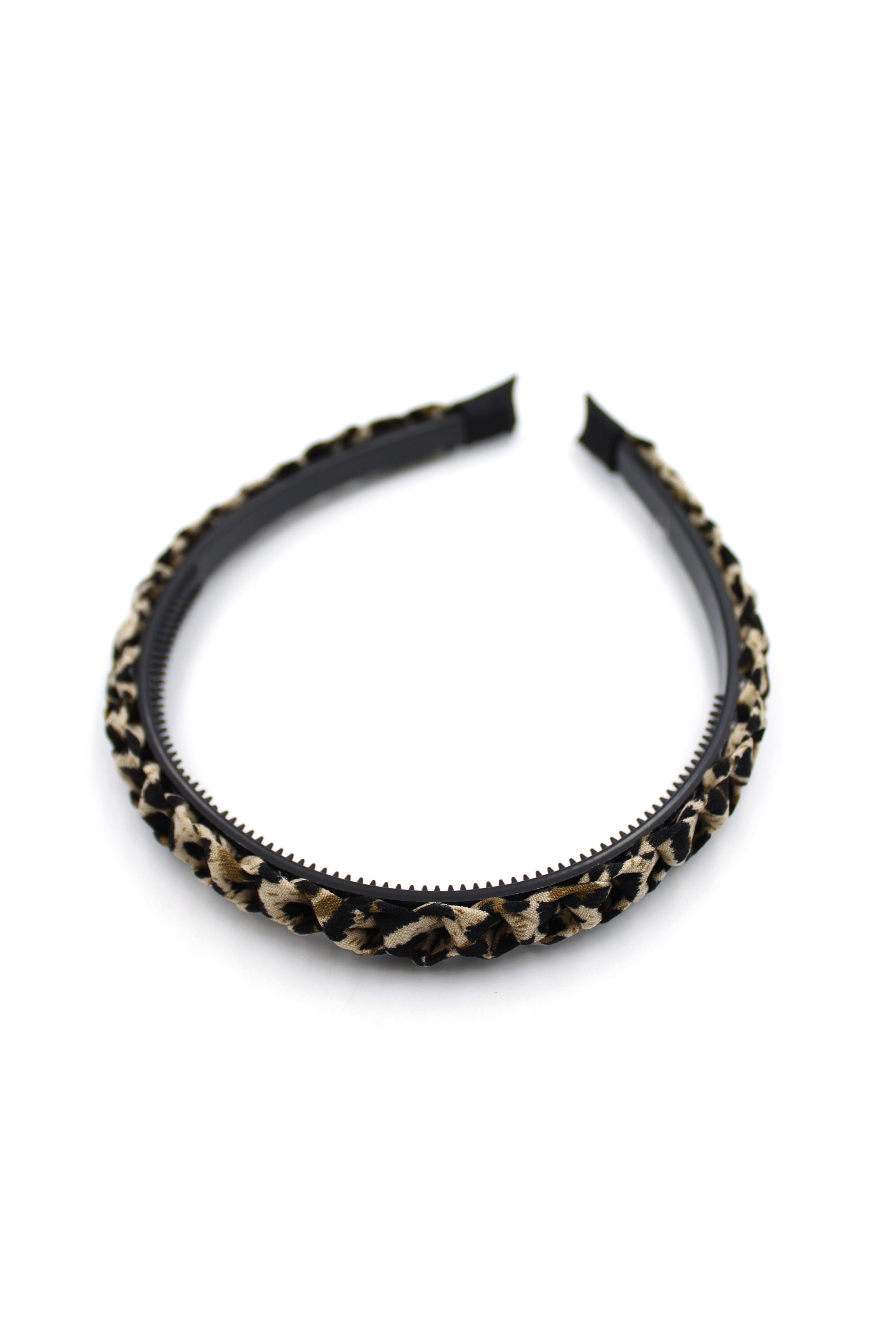 Leopar Burgu Taç - Bej