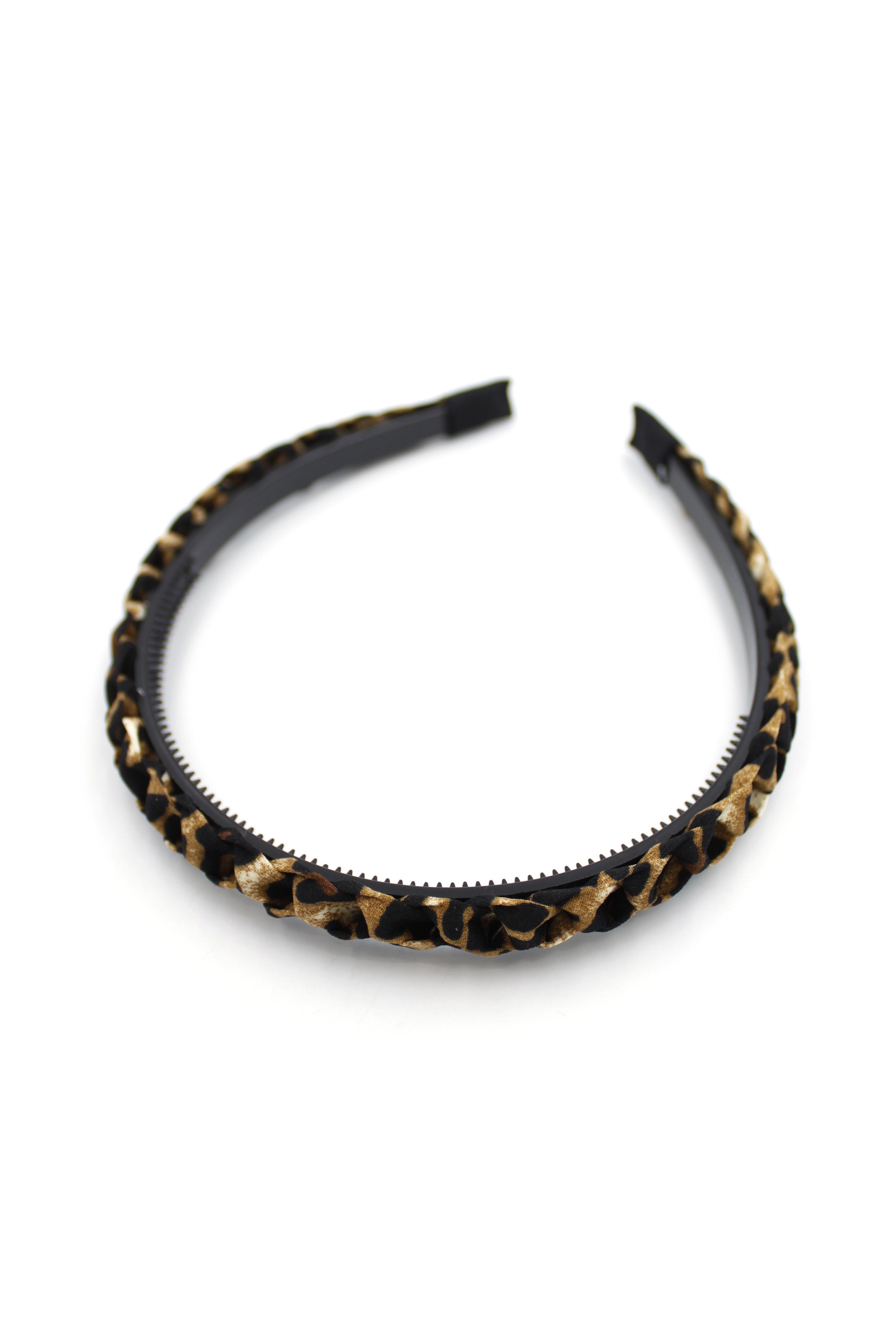 Leopar Burgu Taç - Kahverengi