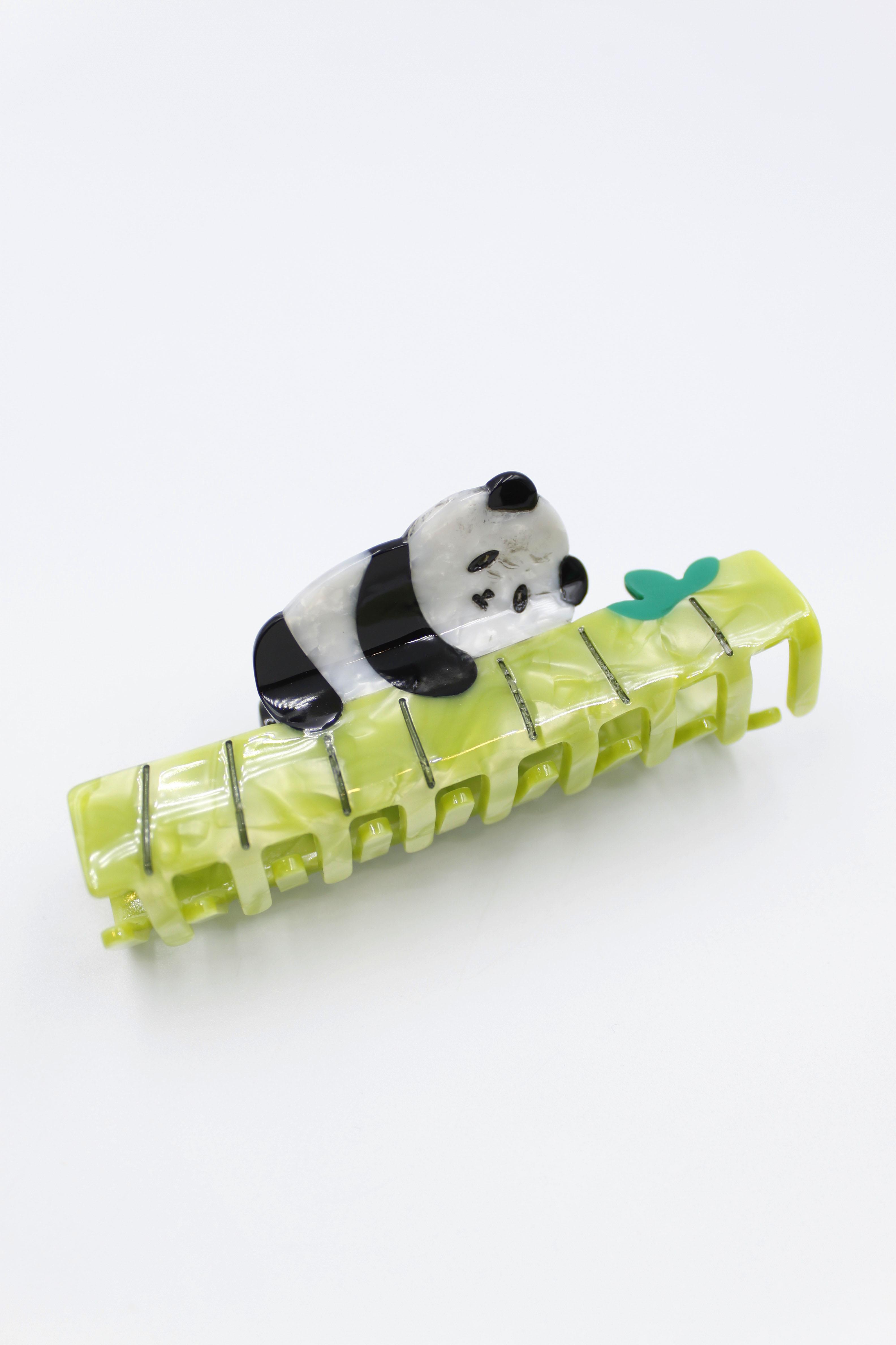 Panda Kemik Tırmık Toka - Yeşil