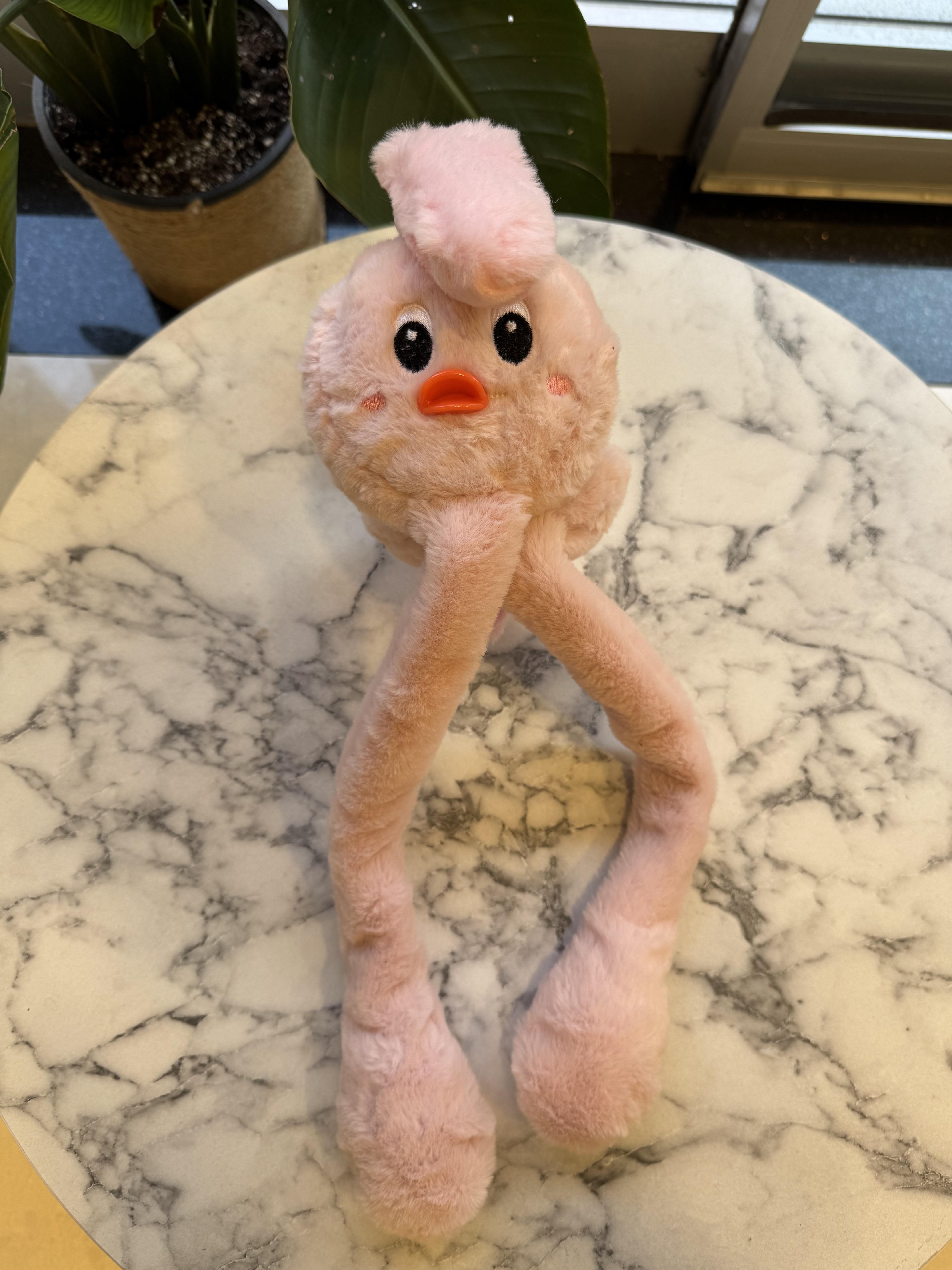 Sesli Hareketli Kulaklık Taç - Pembe