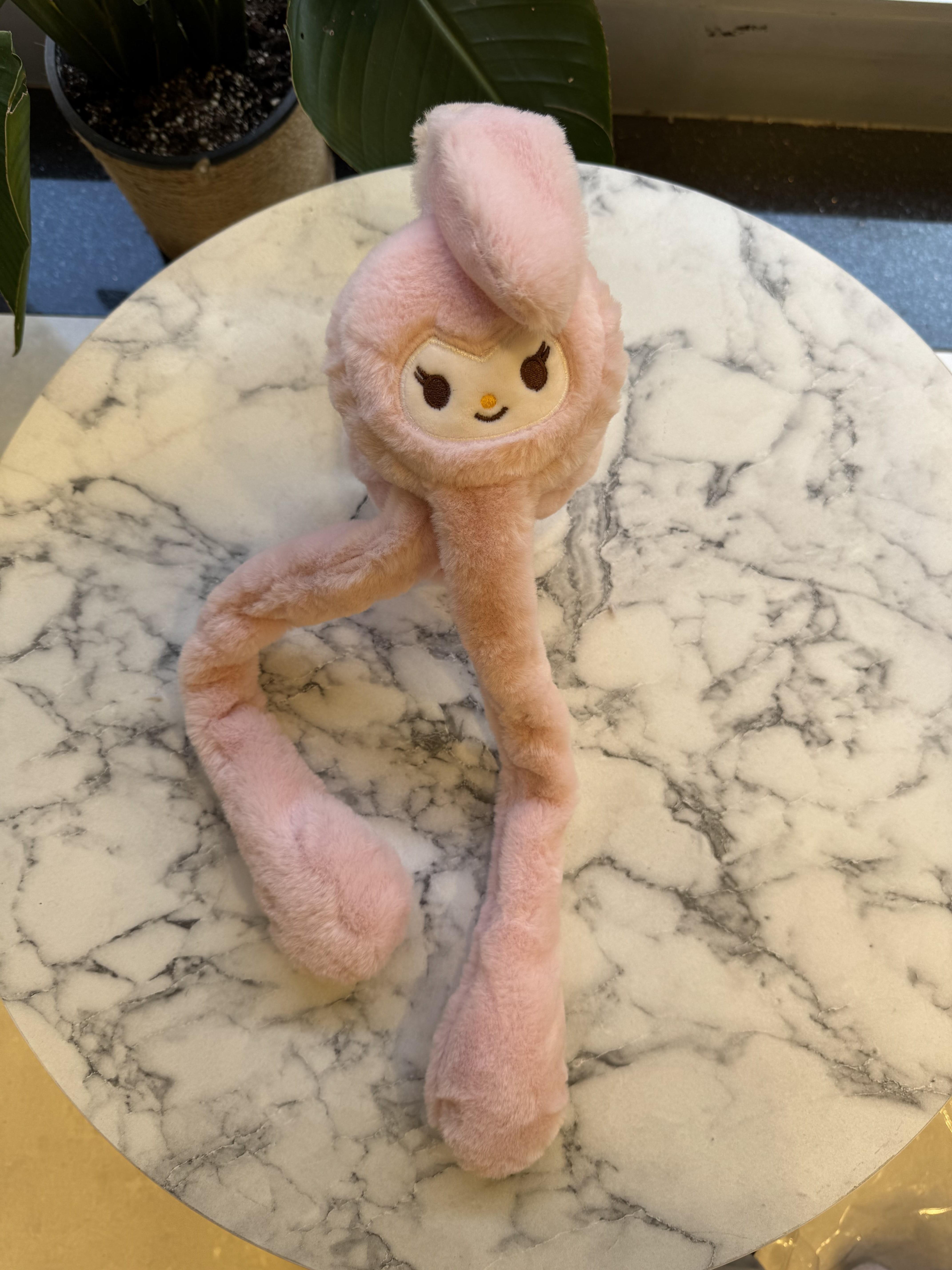 Sesli Hareketli Kulaklık Taç - Pembe