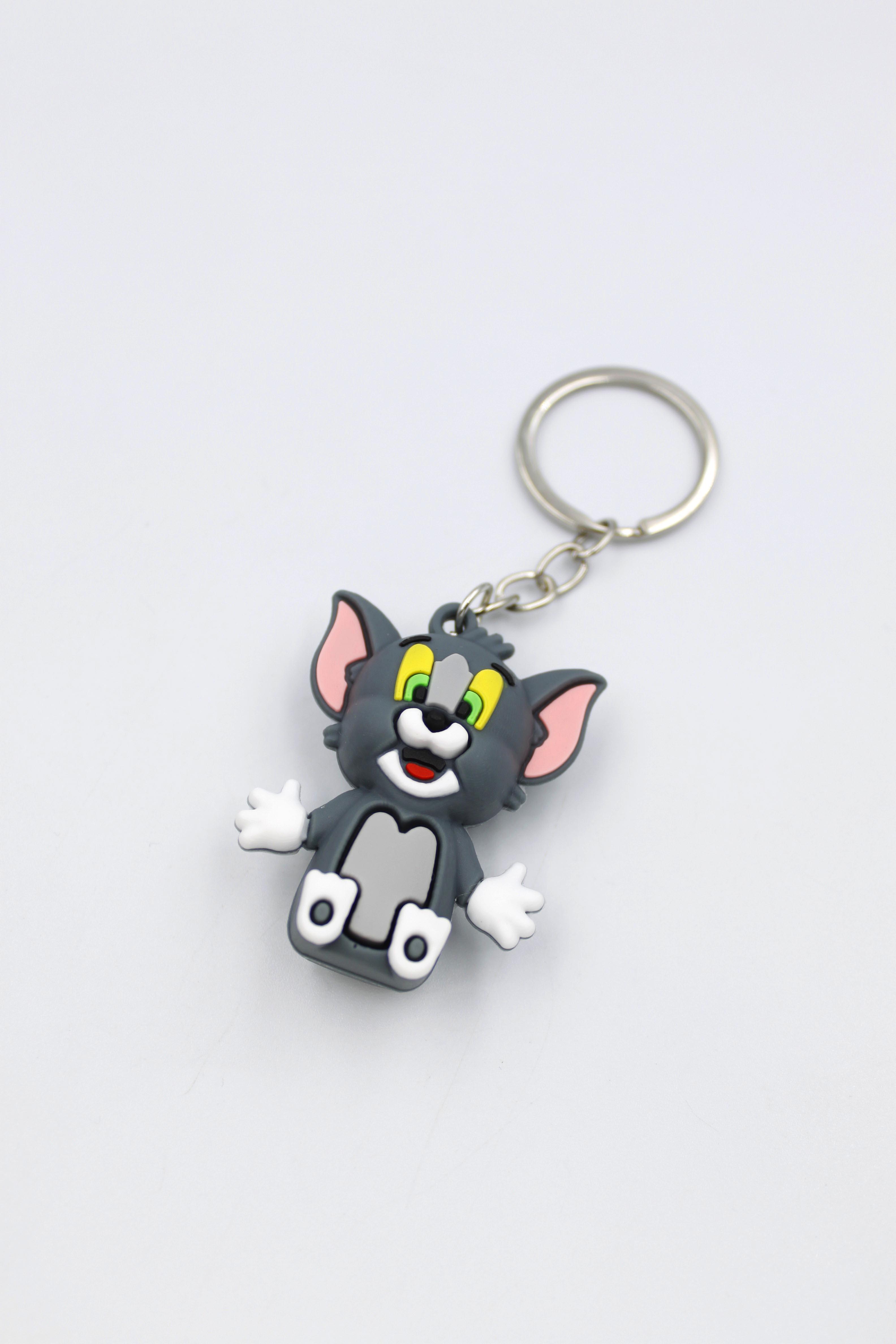 Tom&Jerry Anahtarlık - Gri