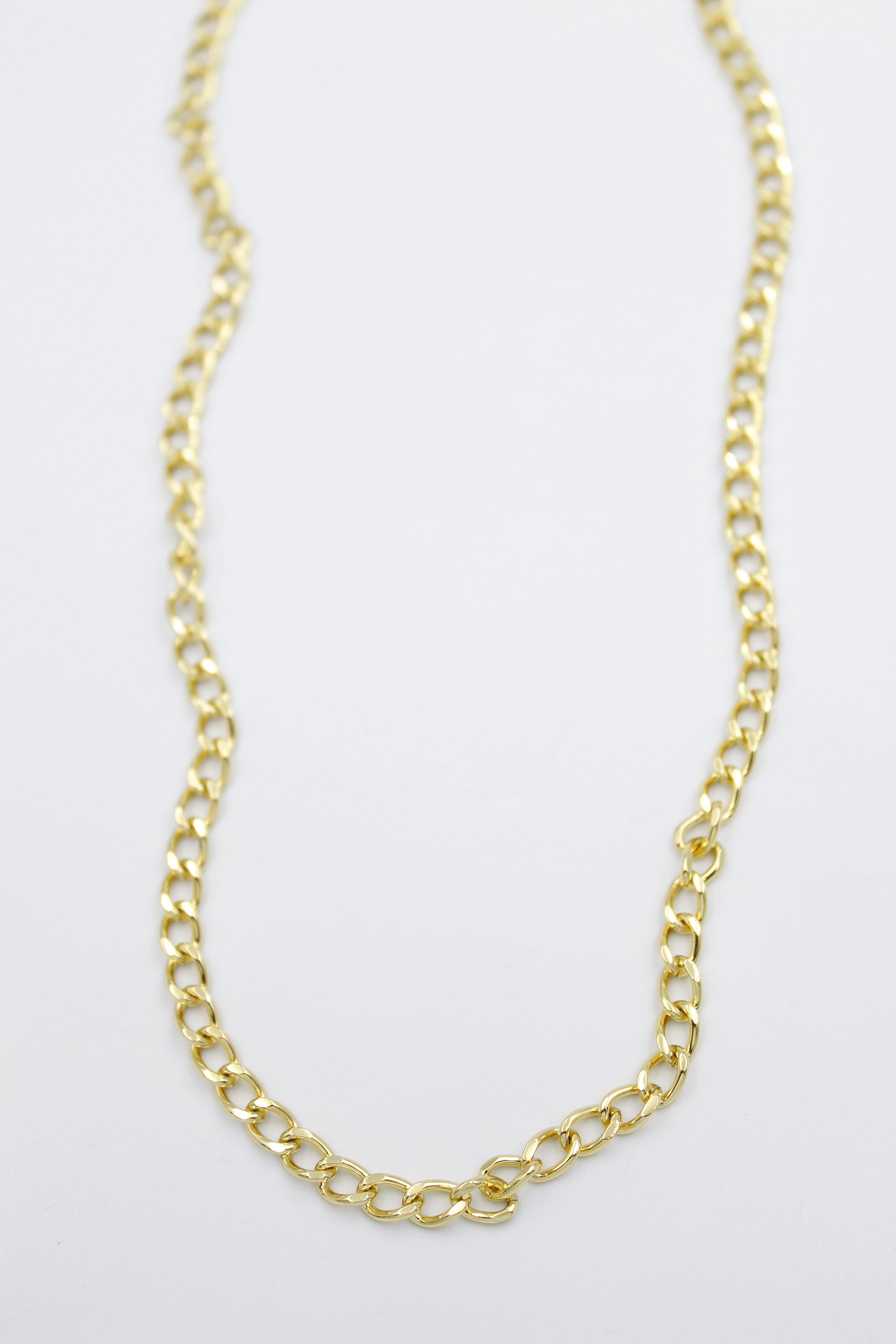 Xuping Zincir Kolye-45cm - 14K Altın